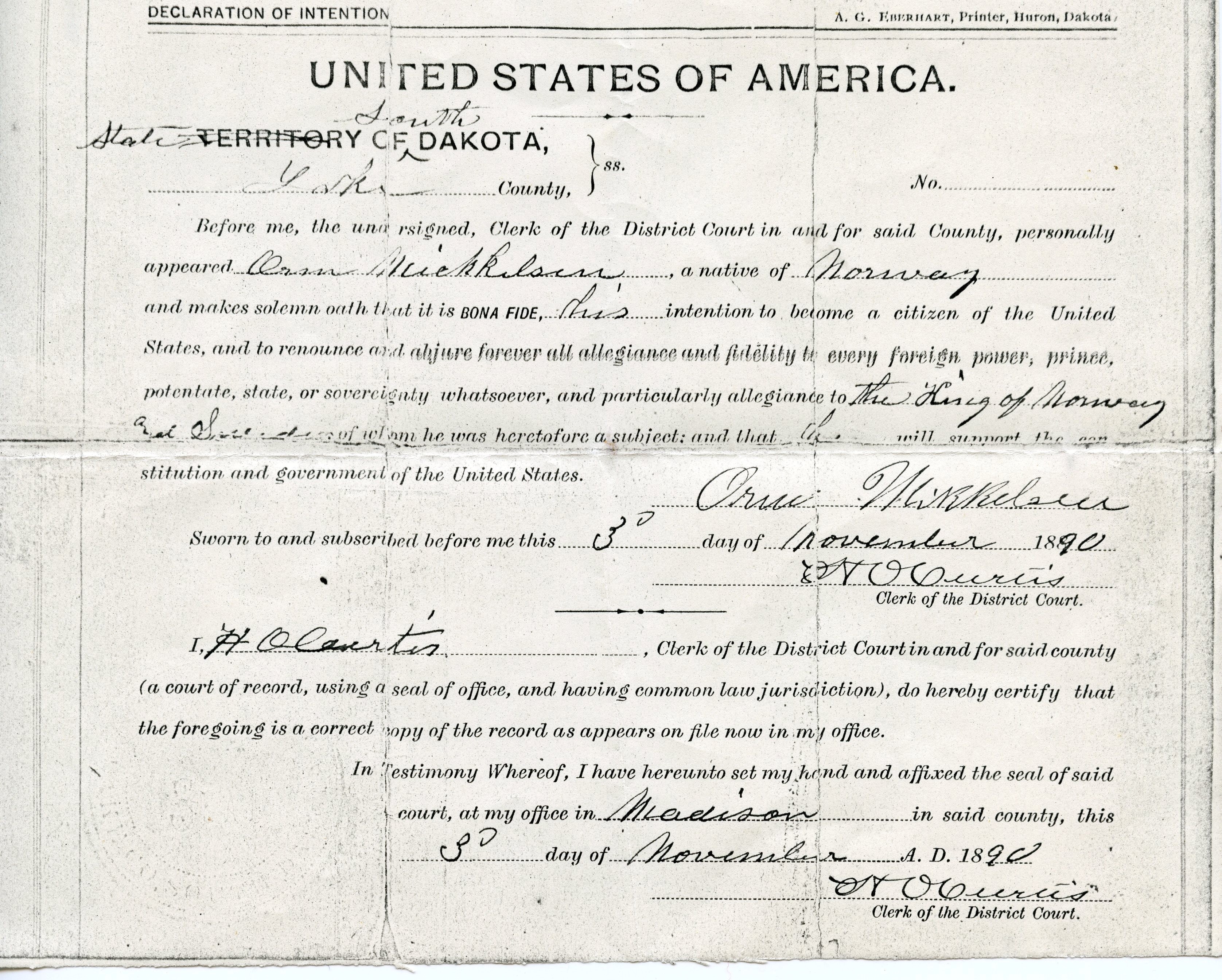   Sorry, image orm-mikkelson-naturalization-record.jpg could not be found!