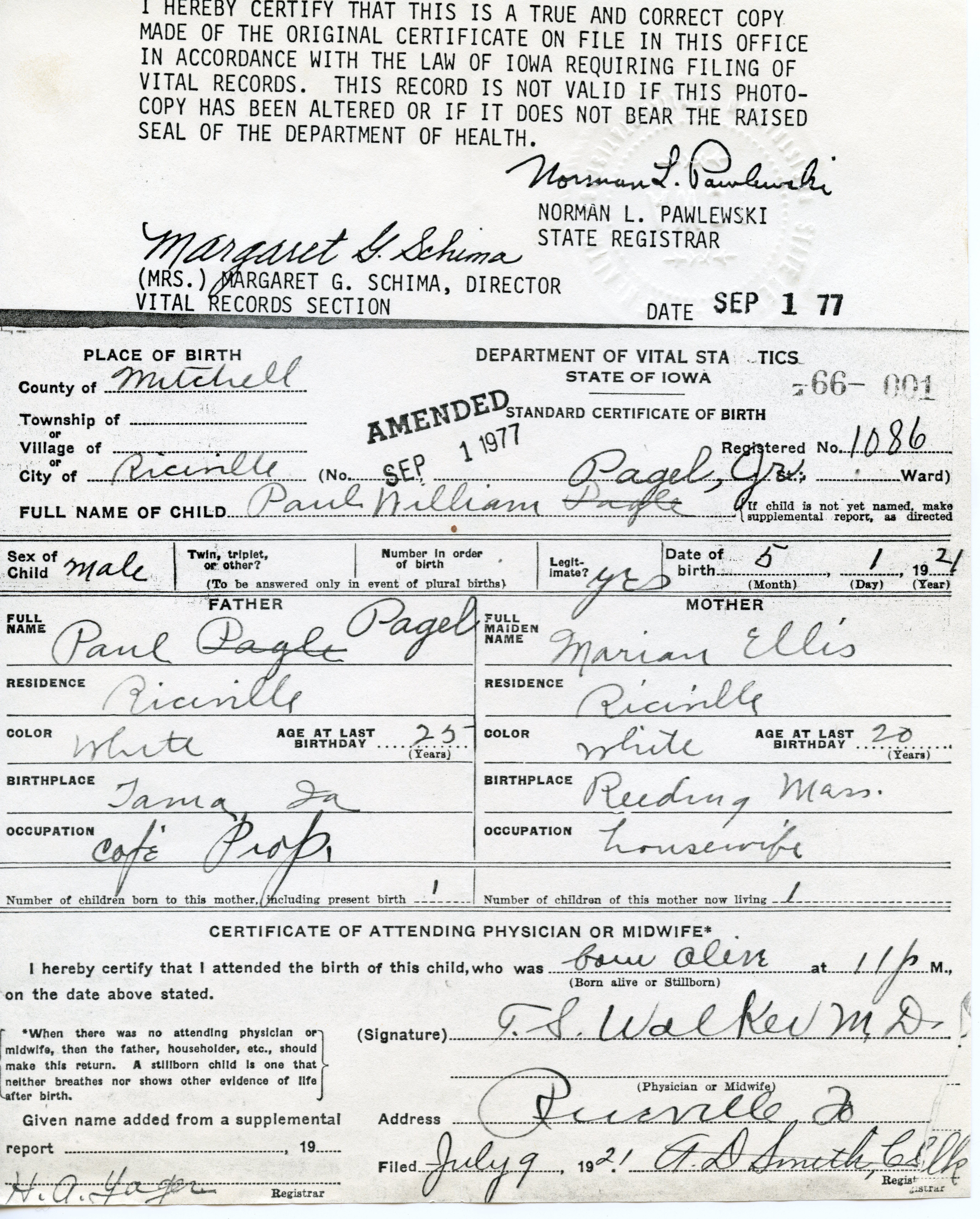   Sorry, image paul-pagel-birth-certificate.jpg could not be found!